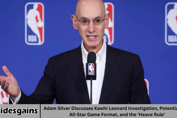 Adam Silver Discusses Kawhi Leonard Investigation, Potential New All-Star Game Format, and the 'Heave Rule'