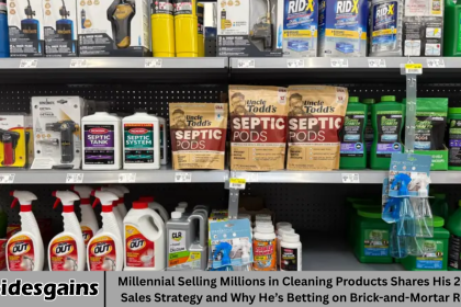Millennial Selling Millions in Cleaning Products Shares His 2-Part Sales Strategy and Why He’s Betting on Brick-and-Mortar Retail