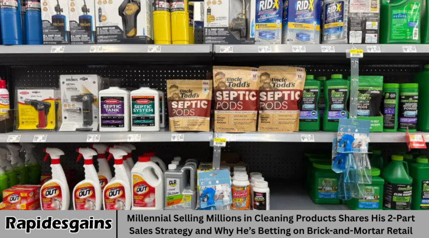 Millennial Selling Millions in Cleaning Products Shares His 2-Part Sales Strategy and Why He’s Betting on Brick-and-Mortar Retail