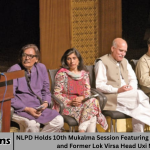 NLPD Holds 10th Mukalma Session Featuring Renowned Scholar and Former Lok Virsa Head Uxi Mufti